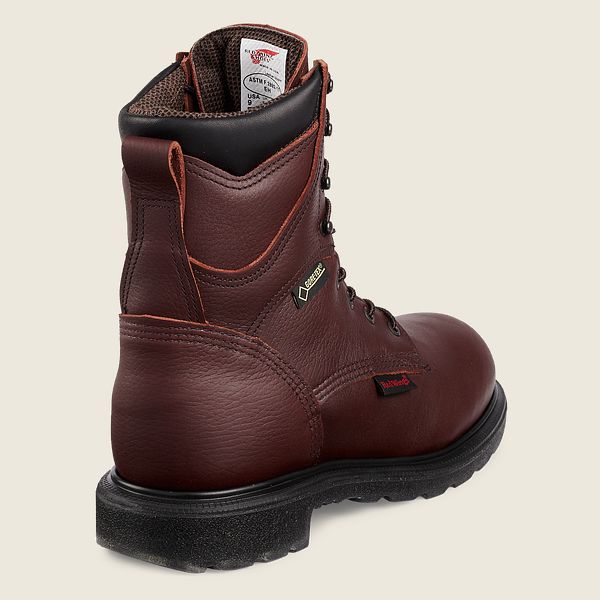 レッド ウィング(Red Wing) SuperSole® 2.0 - 8インチの断熱防水ソフトトゥ ブーツ メンズ ボルドー JP10254